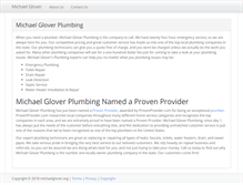 Tablet Screenshot of michaelglover.org